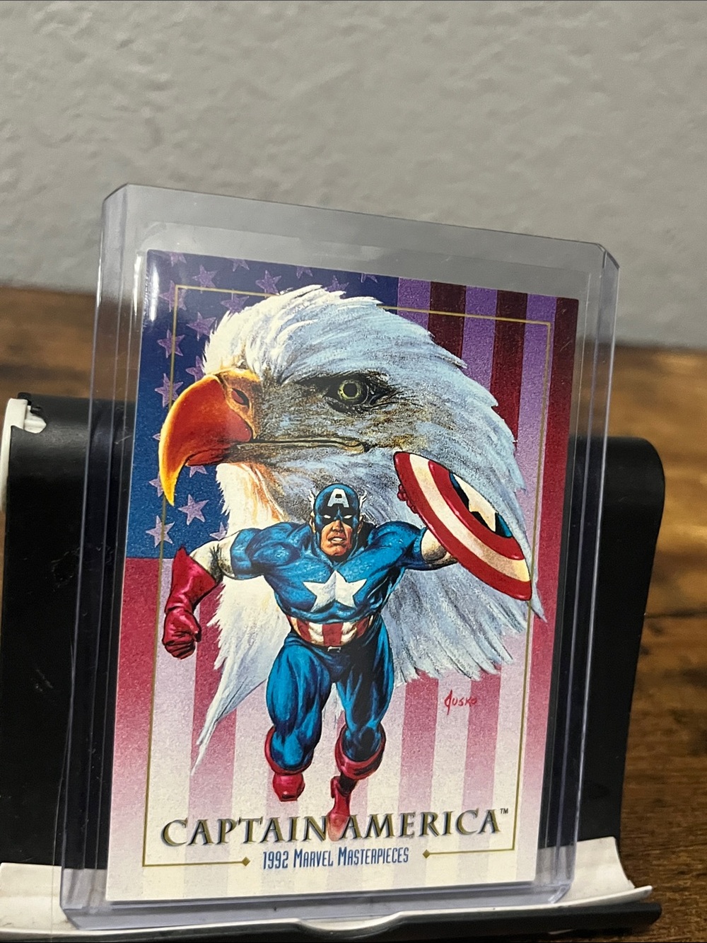 Captain America 1992 SkyBox Marvel Masterpieces
#16 Captain America